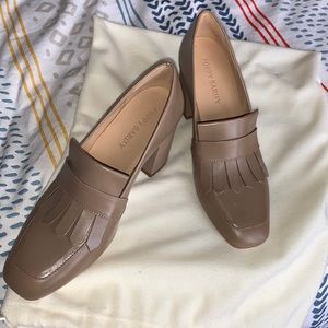 Poppy Barley Size 6.5 mocha/taupe leather heels